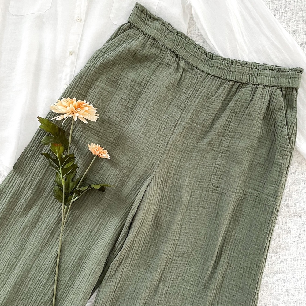 Aerie gauzy pants.